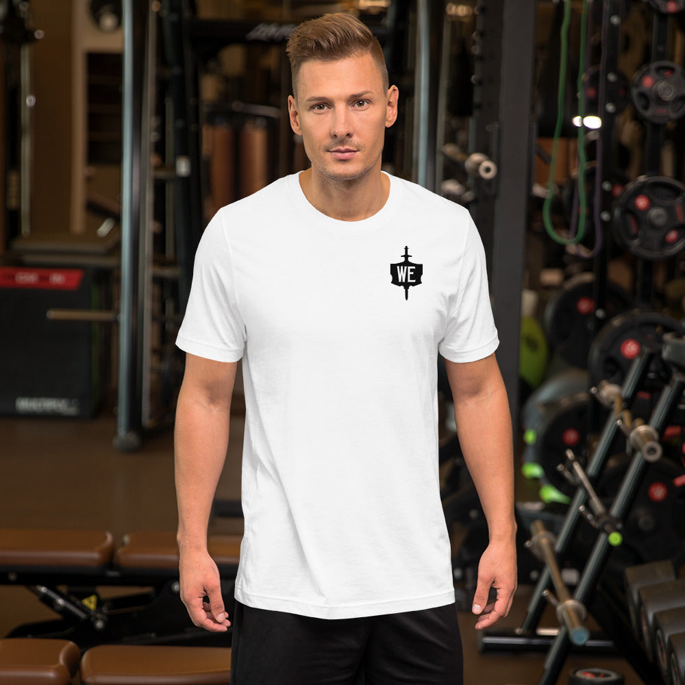 Unisex t-shirt Wanderer's Emporium Logo in Black and White
