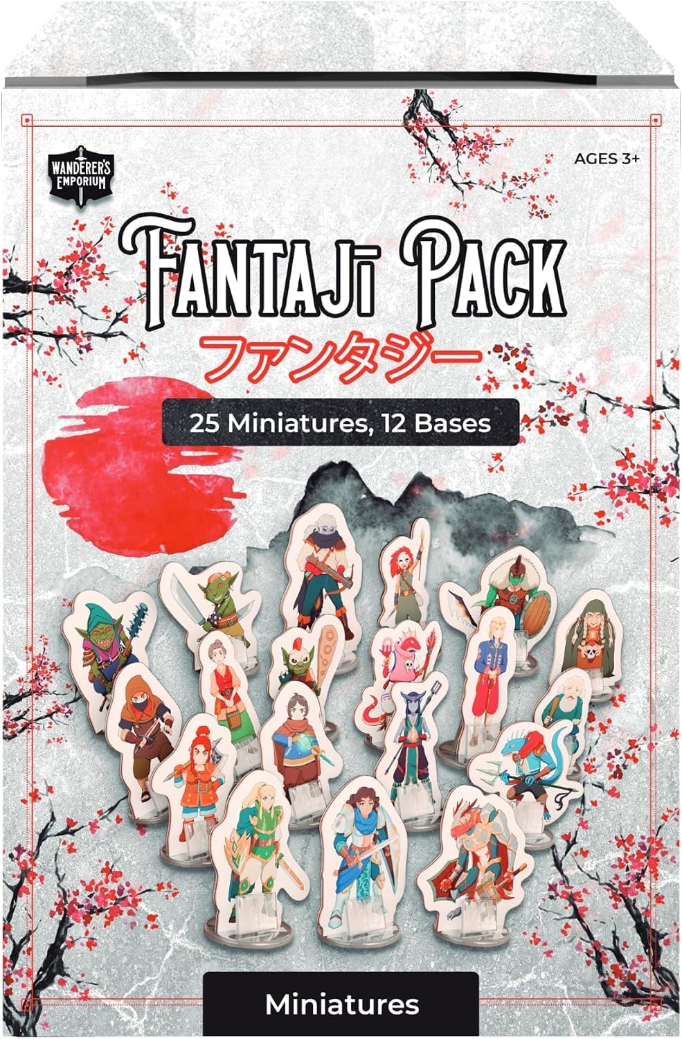 Flat minis with quick clip bases