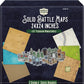 Battle Map Pack - 3 double-sided dry erase maps plus 57 terrain minis